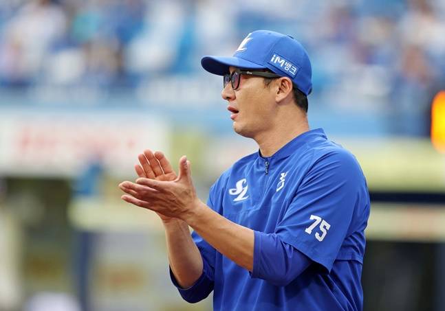 '최소실책 3→1→2위' 삼성 철벽 내야, 비오는 PS서 빛났다