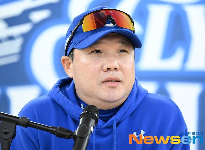 박진만 감독 “류현진, 신인 때보단 구위 떨어지지 않았을까..오늘 키플레이어는 구자욱”