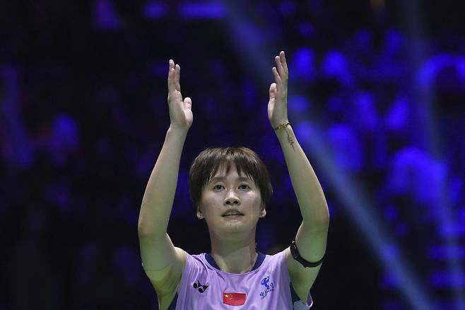 ‘안세영의 숙적’ 천위페이, 무난히 프랑스오픈 16강 진출···덴마크오픈의 아쉬움을 씻어낼까