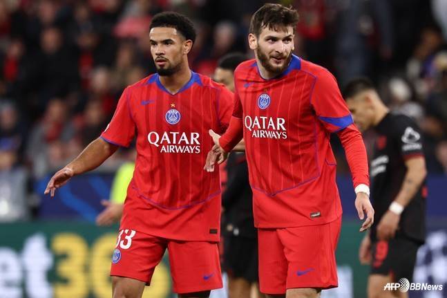 '이강인 27분' PSG 무려 7골 폭발, 레버쿠젠 완파... UCL 3전 전승+뎀벨레 부상 복귀포