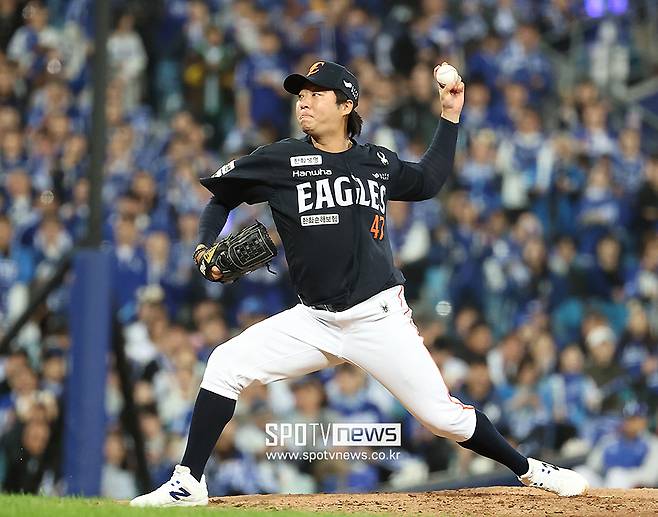'한화 행복한 고민' FA 임박한 149km 좌완 필승카드 몸값이 계속 오른다…사령탑도