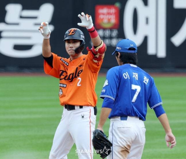 'PS 타율 0.125' 심우준, 왜 선발 라인업 복귀했나