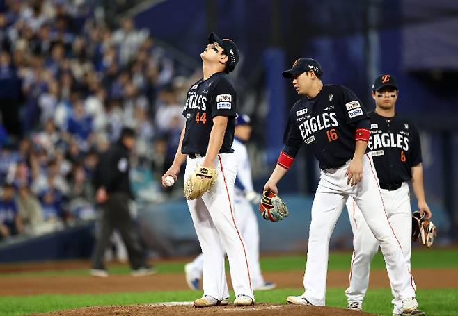 '귀를 의심했다, 5차전 한화 마무리가 김서현?' 박진만 감독도 깜놀한 김경문 감독의 공언