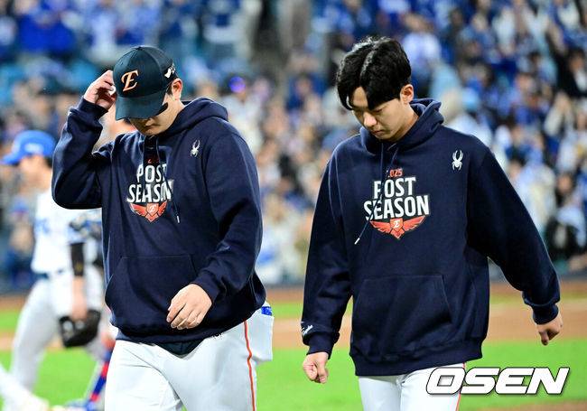 “외인들도 불펜 대기” 그런데 달감독의 오판...50홈런-6할 타자 등장하는 승부처, 왜 폰세 아닌 김서현이었나 [PO4]