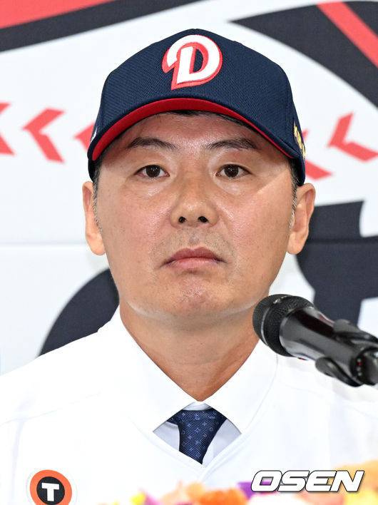 ‘공식 취임’ 김원형 감독, 두산 프런트에 정식 요청했다 “내부 FA(5명) 다 계약했으면, 구단이 힘 써달라” [일문일답]