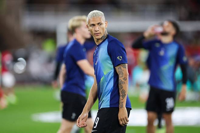 '흥민이 형, 나 어떻게 해' 英 BBC 또 평점 테러…손흥민 떠난 토트넘 새 핵심, 히샬리송 '충격' 평가