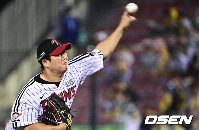 ‘직구가 144km까지 올라오다’ 38억 FA 좌완, 3이닝 퍼펙트→23년 KS 위력…52억 FA 장현식은 ‘글쎄’