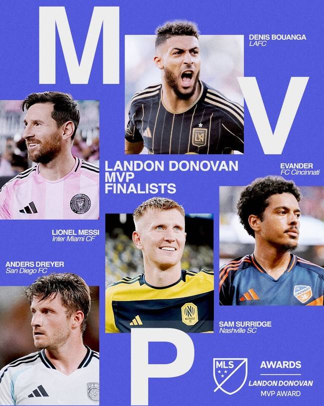 손흥민이 해트트릭 포기하며 득점 양보한 끝에...부앙가, MLS MVP 후보 선정