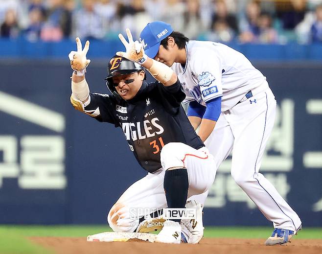 '18년 무관, 2169G 한국시리즈 경험 0' 손아섭 안타치면 한화가 이겼다, 그럼 5차전도?