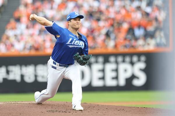 '980승' 국민감독이 본 삼성 최원태 호투 비결은 35~40cm '거리' [스춘 FOCUS]