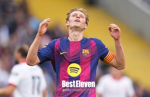 멀쩡하더니 갑자기 컨디션 불량… 훈련 조퇴한 데 용, 엘 클라시코 출전 가능할까?