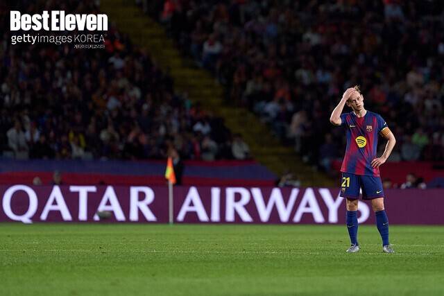 멀쩡하더니 갑자기 컨디션 불량… 훈련 조퇴한 데 용, 엘 클라시코 출전 가능할까?