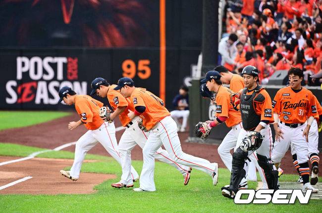 '류현진-정우주 미출전' 한화, 운명의 5차전 라인업 발표…선발 우익수 김태연 나선다 [PO5]