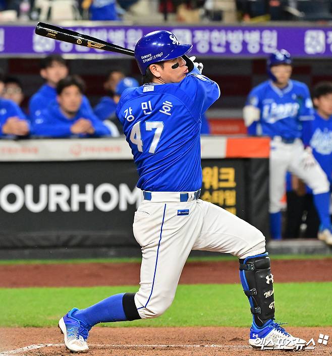 눈시울 붉힌 불혹 포수, 'PS 11G 연속' 선발 마스크 실화?