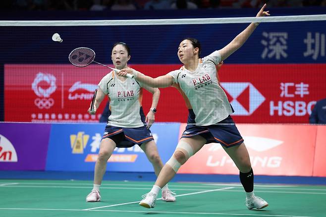‘간판’ 김혜정-공희용도 무너졌다···중국 팀에 0-2 완패, 한국 女 복식 듀오 전부 탈락