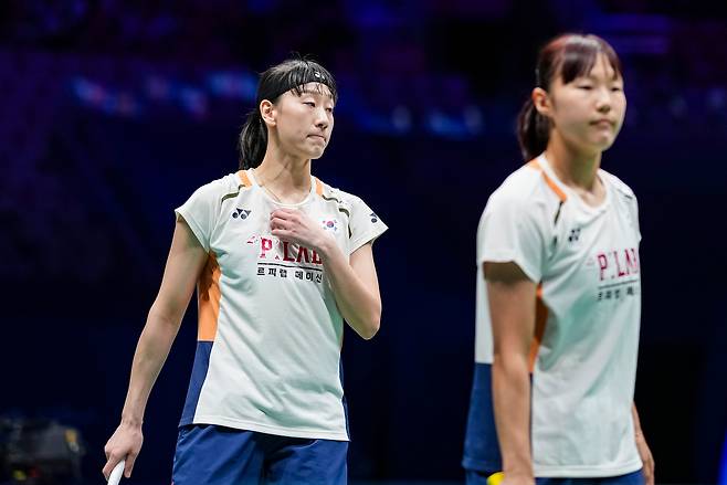 ‘간판’ 김혜정-공희용도 무너졌다···중국 팀에 0-2 완패, 한국 女 복식 듀오 전부 탈락