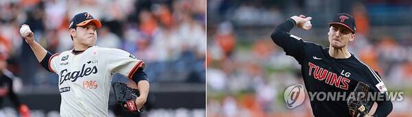 한국시리즈 1차전 선발투수 나왔다… LG 톨허스트 vs 한화 문동주[KS 미디어데이]