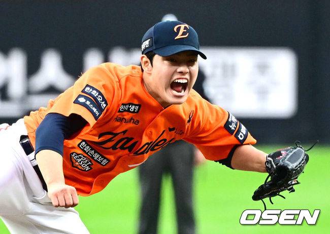 '역대 최초 LG-한화 맞붙다' 1차전 선발 문동주 vs 톨허스트, 강속구 대결이다 [KS 미디어데이]