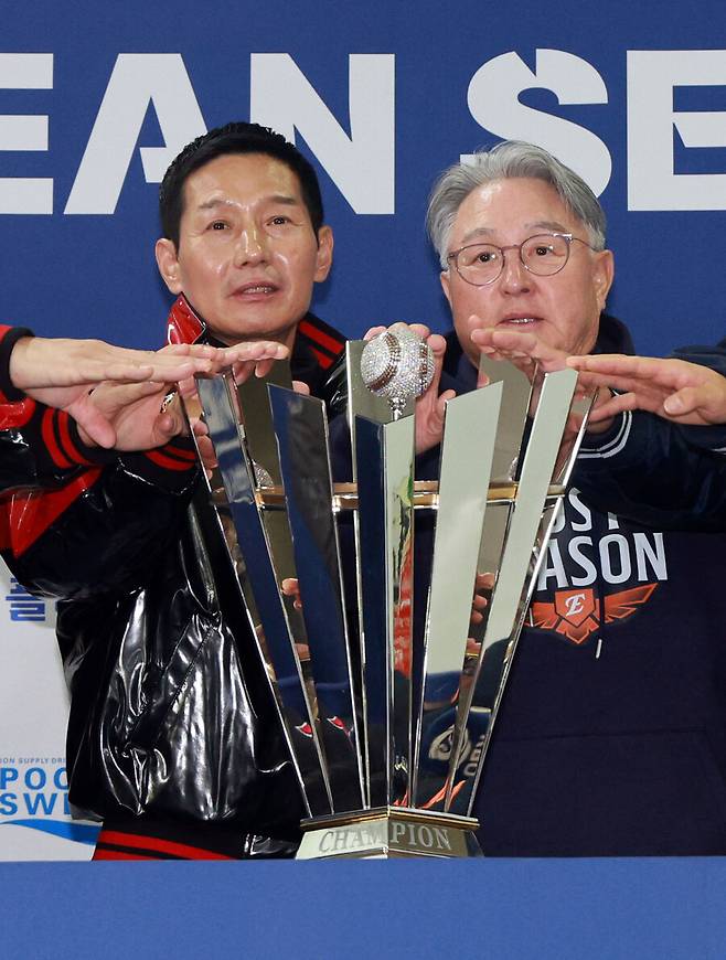 '1차전 선발 문동주' 미디어데이 출연진이 예고편이었나…한화의 정교한 계산, KS는 단기전이 아니다