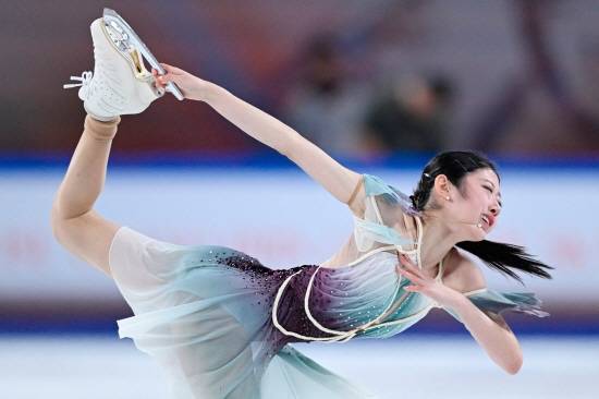 '김연아 이후 최초 신화' 이해인, 그랑프리 복귀전 최악의 연기…프리스케이팅서 점프 '무더기 실패'→11명 중 9위
