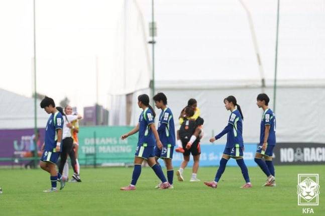 한국, 월드컵 ‘0승’ 탈락 확정…16강 진출 실패 세계의 벽은 높았다 “U-17 여자 월드컵 1무 2패 조 3위”