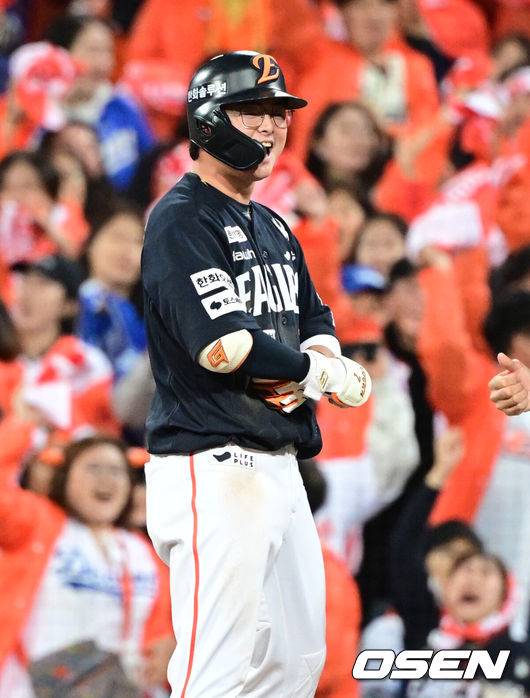 한화 19년 만에 KS 라인업 발표…심우준→이도윤, 김태연→최인호 선발 2명 바뀌었다 [KS1]