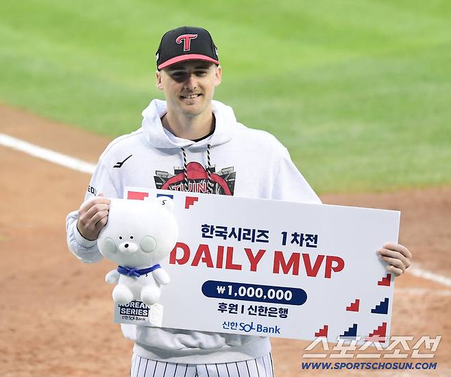 LG 우승 73.2%…'LG 킬러' 류현진-'깜짝 카드' 임찬규, 2차전 국내 에이스 대격돌 성사 [KS2]