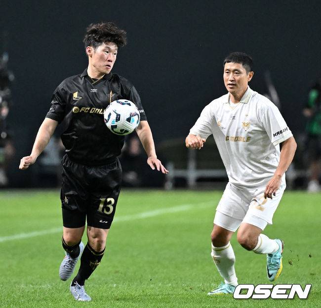 손흥민도 안타까운 박지성 무릎상태 “왜 지성이 형 자꾸 괴롭혀요”