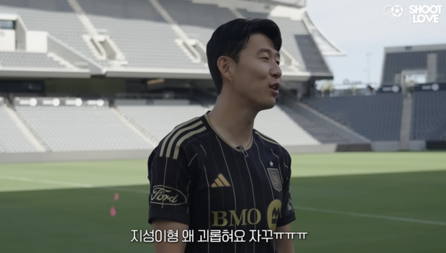 손흥민도 안타까운 박지성 무릎상태 “왜 지성이 형 자꾸 괴롭혀요”