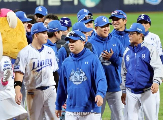 '13.7%의 기적' 만든 삼성, 박진만 감독 거취는 어떻게... 2년 연속 PS→'재계약 선물' 안겨주나