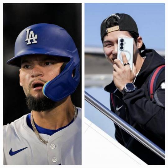 '김혜성으로 교체?' 로버츠 감독, 타율 9푼대 파헤스 계속 기용 '천명'...김혜성 언급 전혀 없어