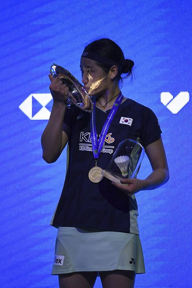 '9번째 우승 소감 발표' 안세영