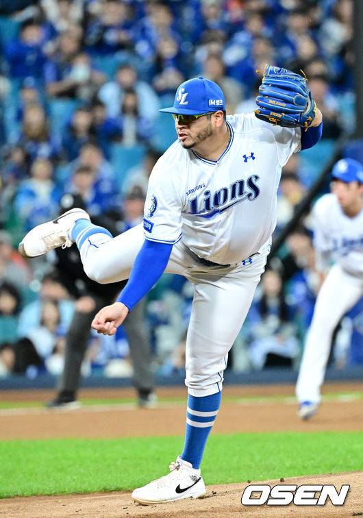 이닝 잘 먹는 '15승 외인’ 후라도, “삼성의 일원이라 큰 만족” SNS 통해 감사 인사