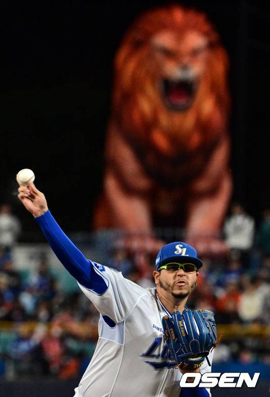 이닝 잘 먹는 '15승 외인’ 후라도, “삼성의 일원이라 큰 만족” SNS 통해 감사 인사