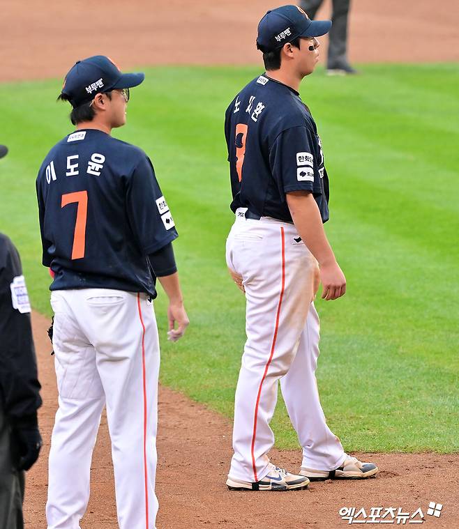 '꽈당' 넘어진 주자를 못 잡다니…불운? 실수? 결국 디테일에 한국시리즈 우승 갈린다 [KS]