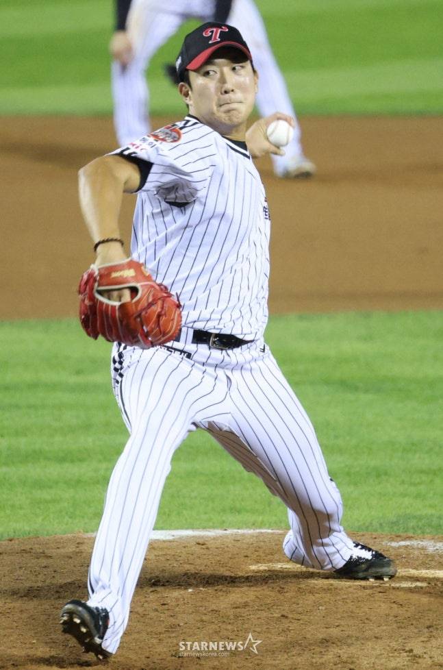'KS 3차전 선발' 공식발표→LG는 치리노스 아닌 손주영, 한화는 예상대로 폰세