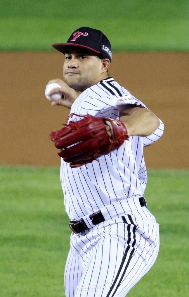 'KS 3차전 선발' 공식발표→LG는 치리노스 아닌 손주영, 한화는 예상대로 폰세