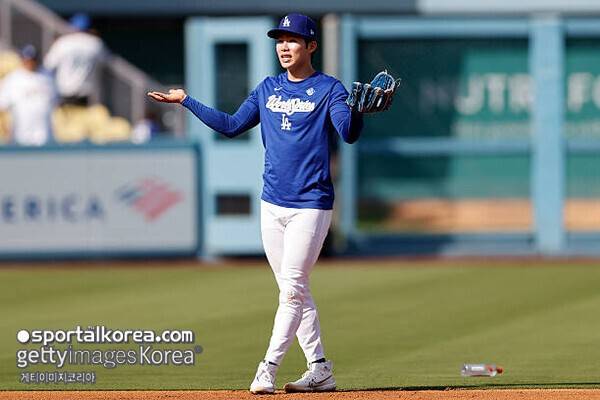 '현지 예상 적중' 김혜성은 결국 6시간 넘게 벤치에 머물렀다…