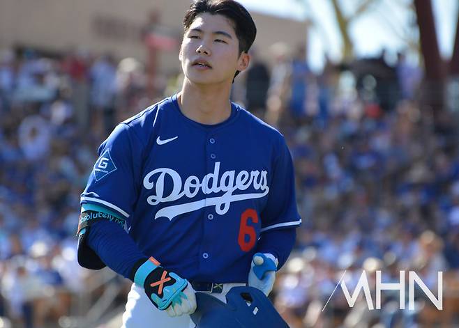 김혜성, 월드시리즈 역할 정해졌다…100% '보험용', 주전부상 없으면 출전 못할 듯