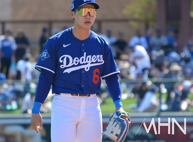 김혜성, 월드시리즈 역할 정해졌다…100% '보험용', 주전부상 없으면 출전 못할 듯