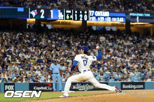 오타니 7회 등판 미스였다, 18이닝 9출루→6이닝 4실점 투혼에도 패전 위기…다저스 투수교체 대실패