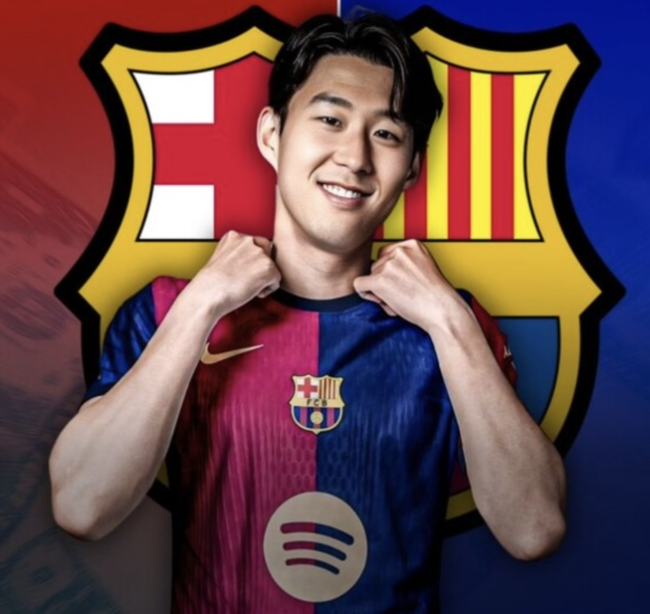 ‘한국선수 최초 바르셀로나 선수 탄생?’ 손흥민, 바르셀로나가 원한다…또 다른 임대설 제기