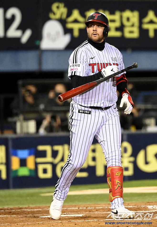 염갈량 게이지 고장났나... 3차전까지 유일한 무안타 굴욕. '효자' 외국인 안타 언제 보나