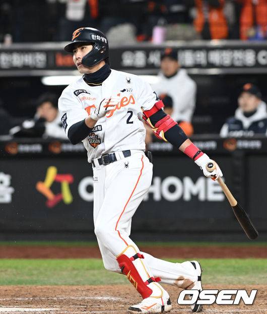 반격의 한화, 4차전 라인업 발표…결승타 심우준 KS 첫 선발 유격수, 하주석과 키스톤 콤비 [KS4]