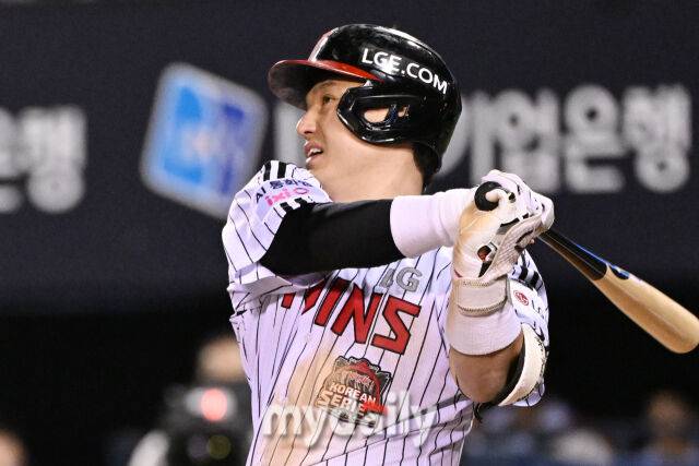 김서현 펑펑 울렸다, 65억 포수 없었으면 어쩔 뻔…한국시리즈 MVP 꿈 아니다