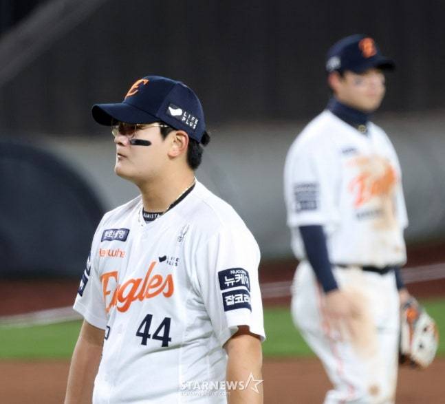 '김서현만 탓할 일인가' 1이닝도 불안한 한화 뒷문, 문동주 불펜→117구 와이스 교체 거부→끝내 터졌다 [KS4 현장]