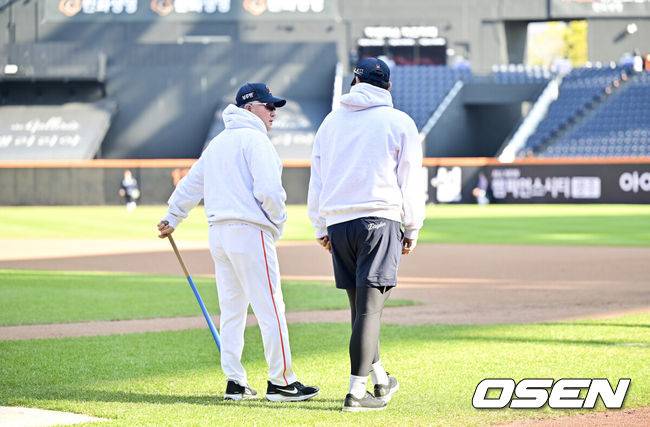 '1승3패 벼랑 끝' 한화 5차전 라인업 발표…PS 첫 안타 이원석, 첫 선발 기회 잡았다 '8번 우익수' [KS5]