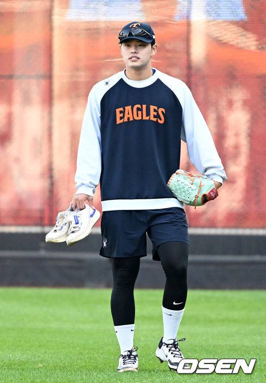 '1승3패 벼랑 끝' 한화 5차전 라인업 발표…PS 첫 안타 이원석, 첫 선발 기회 잡았다 '8번 우익수' [KS5]