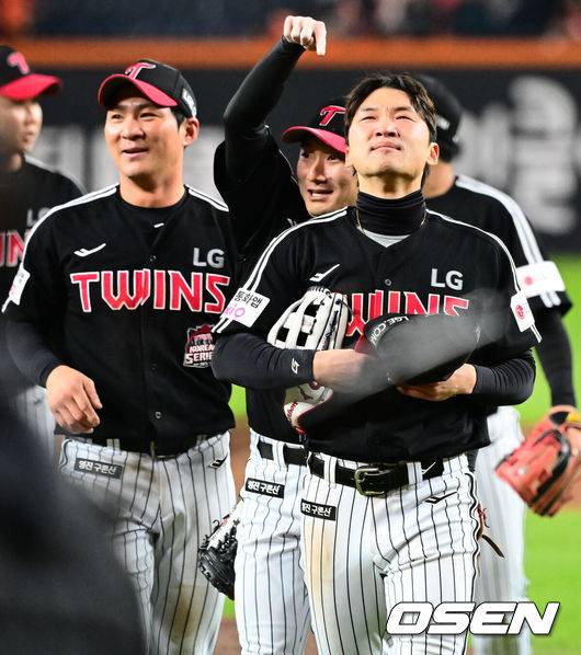 ‘우승 캡틴→FA 최대어’ 박해민 벌써 거취 결정했나, LG팬 앞에서 직접 선언했다 “멋진 LG와 재계약하고 싶다” [KS5]