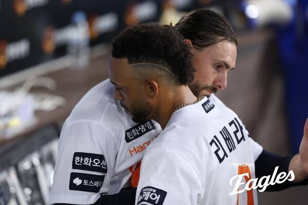 '대충격' 타율 0.313→0.111 추락, 한화의 숨은 X맨이었나...리베라토, 지독하게 안 터져